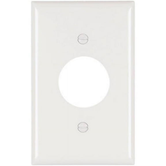 TP7WCC30 Nylon Wall Plate, 1 Gang, White