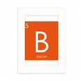 thumbnail image 1 of Chestry Elements Period Table Semetal Boron B Desktop Photo Frame Picture Display Decoration Art Painting, 1 of 3