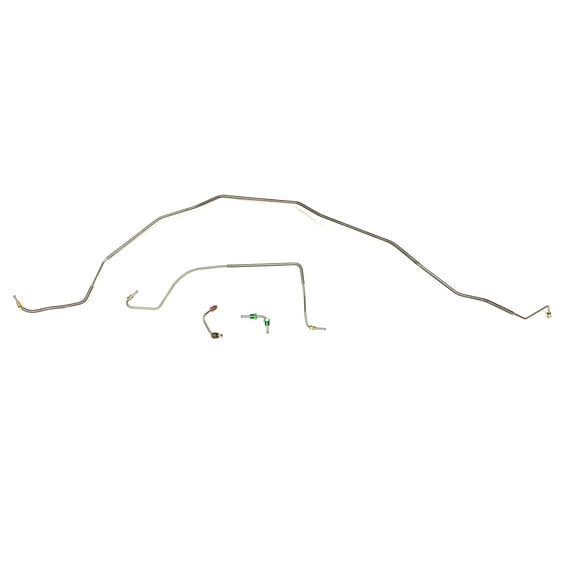 Front Brake Line Kit - Fits 68-72 Chevelle/Malibu/El Camino - Stainless - The Stop Shop