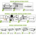 thumbnail image 2 of Jacgood Chafing Dish Buffet Set 2 Pack 8QT Stainless Steel, Chafers and Buffet Warmers Sets for Parties, Events, Wedding, Camping, Dinner, 2 of 7