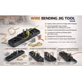 thumbnail image 2 of Wire Bending Jig Tool Wire Bender Forming Wrapping Fixture Jewelry Making, 2 of 12