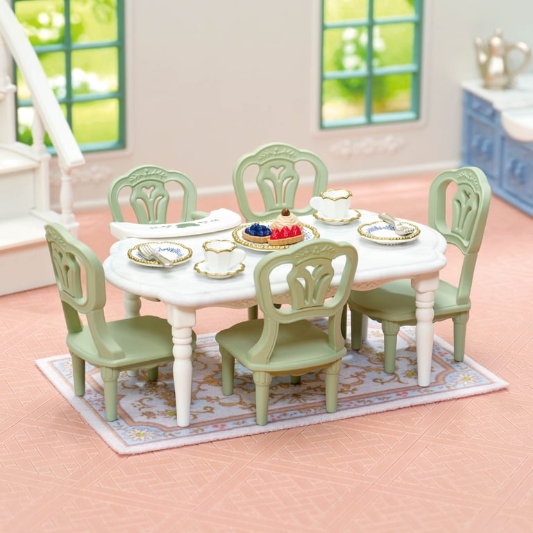 Calico Critters Red Roof Riverside Manor Dining Room photo 4