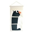 thumbnail image 2 of EGNMCR Organisateurs et Rangement de Garde-Robe, Malles de Rangement et Sac Boîte de Rangement Murale Boîte de Rangement Suspendue à la Porte en Lin la Lumière, 2 of 2