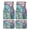 Pastel Glass Pattern, variant on 4-Piece Car Floor Mats Set, Pastel Dream Vortex Crystal Velvet Automotive Front & Rear Floor Liners, Universal Fit for Car, Truck, SUV
