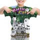thumbnail image 3 of Camiseta de Battle Cats, ropa para niños, camiseta informal de cuello redondo, camisetas de manga corta con dibujos animados, ropa de verano para niños de 2 a 14 años, 3 of 5