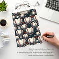 thumbnail image 5 of ALAZA Plastic Clipboard A4 Letter Size Decorative Clipboards for Students Women Men 9" x 12.5" Baseball Heart Shape, 5 of 6