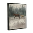 thumbnail image 3 of Stupell Foal Horses Countryside Gallop Animals & Insects Painting Black Floater Framed Art Print Wall Art, 3 of 9