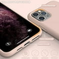 thumbnail image 3 of Entronix Silicone Soft Case Designed for iPhone 11 Pro Max Shockproof Durable Slim Fit (Rose Gold), 3 of 6
