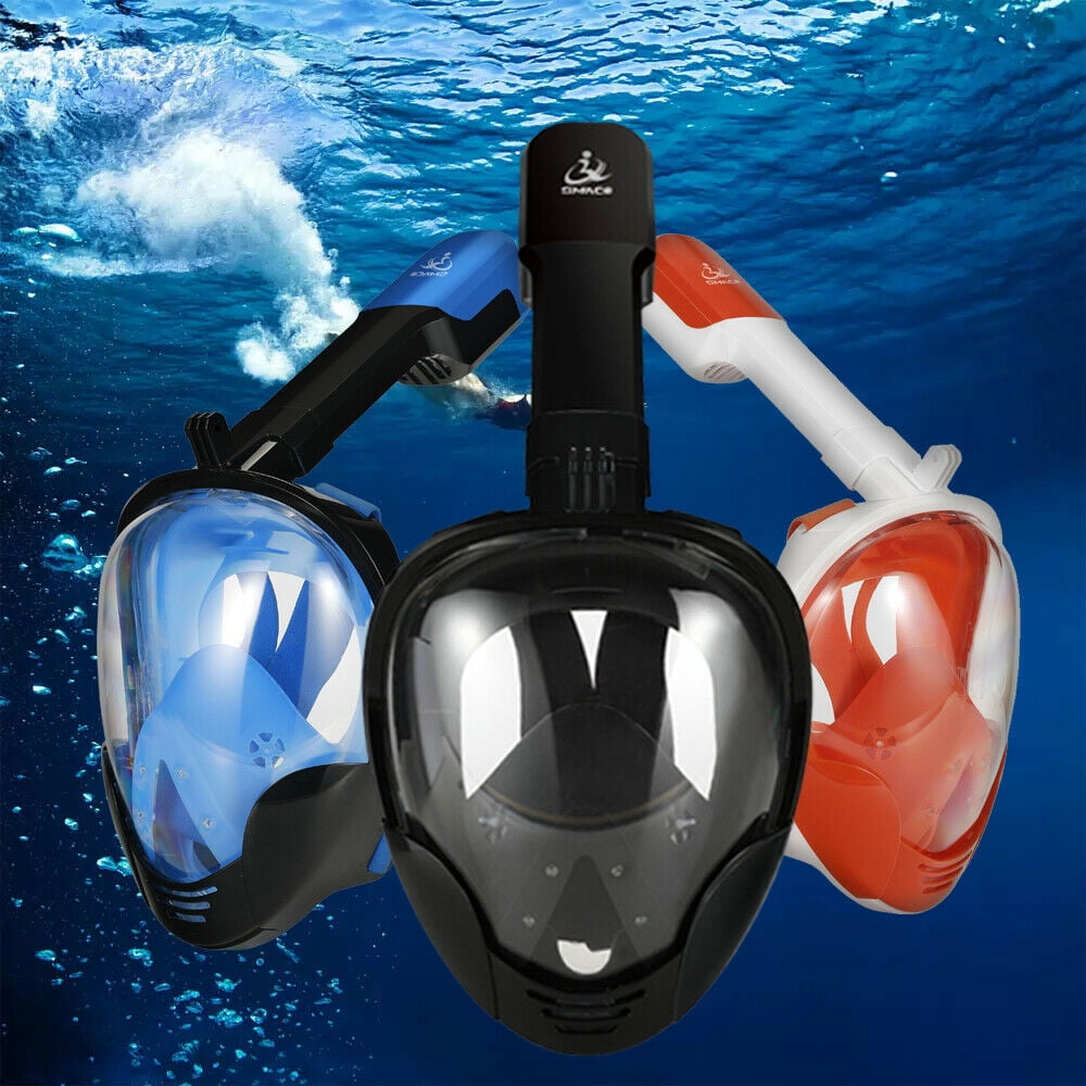 AntiFog Full Face Mask Swimming Diving Snorkel Scuba for Youth and