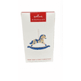 Hallmark 2024 Keepsake Baby Boy's First Christmas Rocking Horse