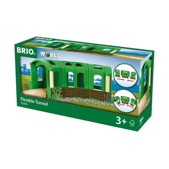 Set de accesorios para trenes BRIO World Flexible Tunnel Kids 3+