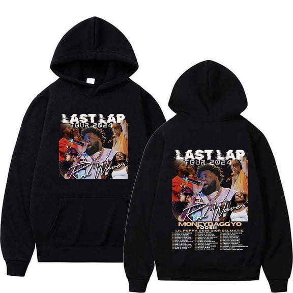 Rapper Rod Wave "Last Last Lap" Tour 2024 Hoodie Men Women Hip Hop Fashion Vintage Oversized Pullover Sweatshirt Y2k Streetwear