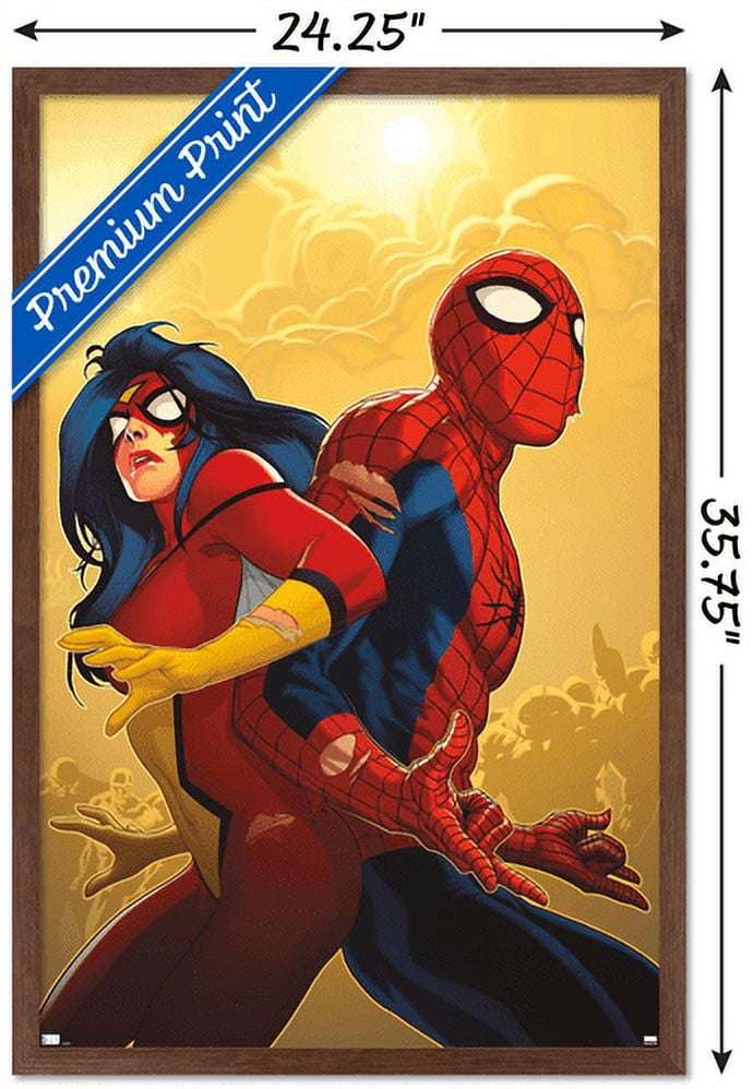 Marvel Comics - Spider Woman - New Avengers #59 Wall Poster, 22.375" x 34", Framed