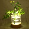 thumbnail image 5 of Uxcell Round Wooden 2.36" 3-Colors Light Dimmable Display Base Stand LED Light Wood, 5 of 7