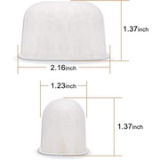 OEM Premium 6-pack Water Filters For Replacement Bre-ville BWF100 with Ion Exchange Resin inside