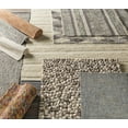 thumbnail image 6 of Hauteloom Dennard Living Room, Bedroom Area Rug - Texture - Black, Ivory - 9' x 12', 6 of 11