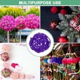 thumbnail image 6 of 12-Pack Wicker Rattan Balls 40mm/1.6 Inch Decorative Orbs Vase Fillers Bowl for Christmas/Weddings/Thanksgiving/DIY Crafts/Home Decor [Purple], 6 of 6