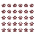 thumbnail image 1 of Encantos de Huella de Pata de Esmalte Uxcell, 50 Pcs Colgantes de Pata de Perro Gato de Aleación para Hacer Joyas de Bricolaje, 1 of 6