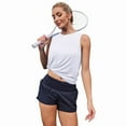 thumbnail image 6 of Ronuti Womens Workout Tank Tops Lightweight Sleeveless Shirts for Women Loose Fit Tops for Athletic Running Tennis Yoga, 6 of 9