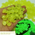 thumbnail image 2 of Fdelink Glowing Stones Glow in the Dark Pebbles Luminous Stones Rocks for Garden Aquariums Decor 300Pcs Luminous Stone, 2 of 6