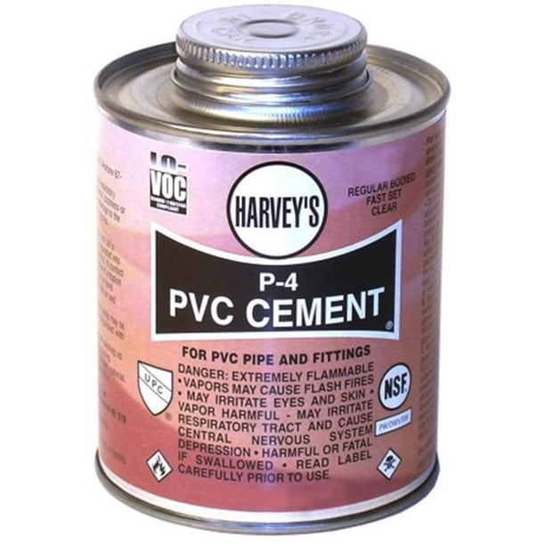 1 Pint Clear PVC Cement