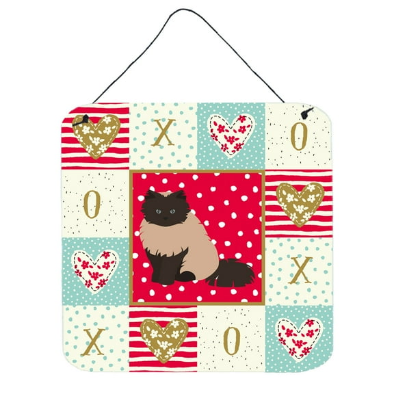 Colorpoint Persian Hymalayan 2 Cat Love Wall or Door Hanging Prints