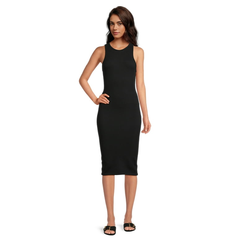 No Boundaries Juniors Seamless High Neck Dress, Sizes S-XL