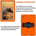 thumbnail image 4 of Nalacover Case for Samsung Galaxy Tab A9 Plus 11-inch 2023/X210/X215/X216, Military Grade Heavy Duty Silicone PC Protection Rugged Cover with Rotating Stand & Handle & Shoulder Strap, Orange, 4 of 10