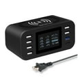 thumbnail image 1 of Chargeur USB Multi 65W Station d'Affichage LED Chargeur USB Sans Fil 15W pour S9 S8 S20, Charge Rapide Multifonctionnelle, 1 of 6