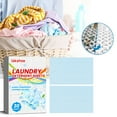 Pompotops Laundry Detergent Sheets, Washer Sheets Detergent, No Plastic Jug Washer Sheets, Space