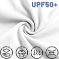 thumbnail image 3 of Men's White Sleeveless Workout Sport Shirts Running Tank Tops Soft Breathable Muscle Tees, 3 of 5