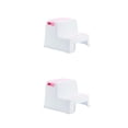 thumbnail image 1 of Taburete compacto Inteprter con escalón Rosa 2Conjunto, 1 of 6
