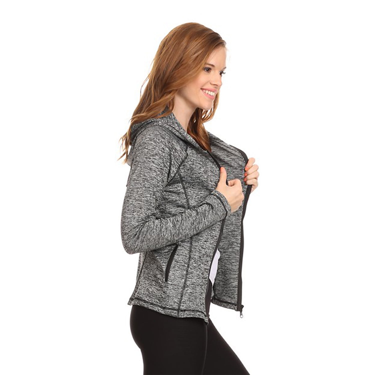 women's athletic zip up