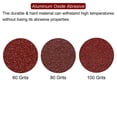 thumbnail image 4 of Uxcell 60 Packs 60/80/100 Grits 80mm Aluminum Oxide Triangular Sandpaper Sanding Pads, 4 of 6
