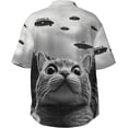 thumbnail image 4 of Mens Short Sleeve Button Up Shirts, Casual Party Shirts Stylish Beach Shirt Gifts for Men, 4 of 7