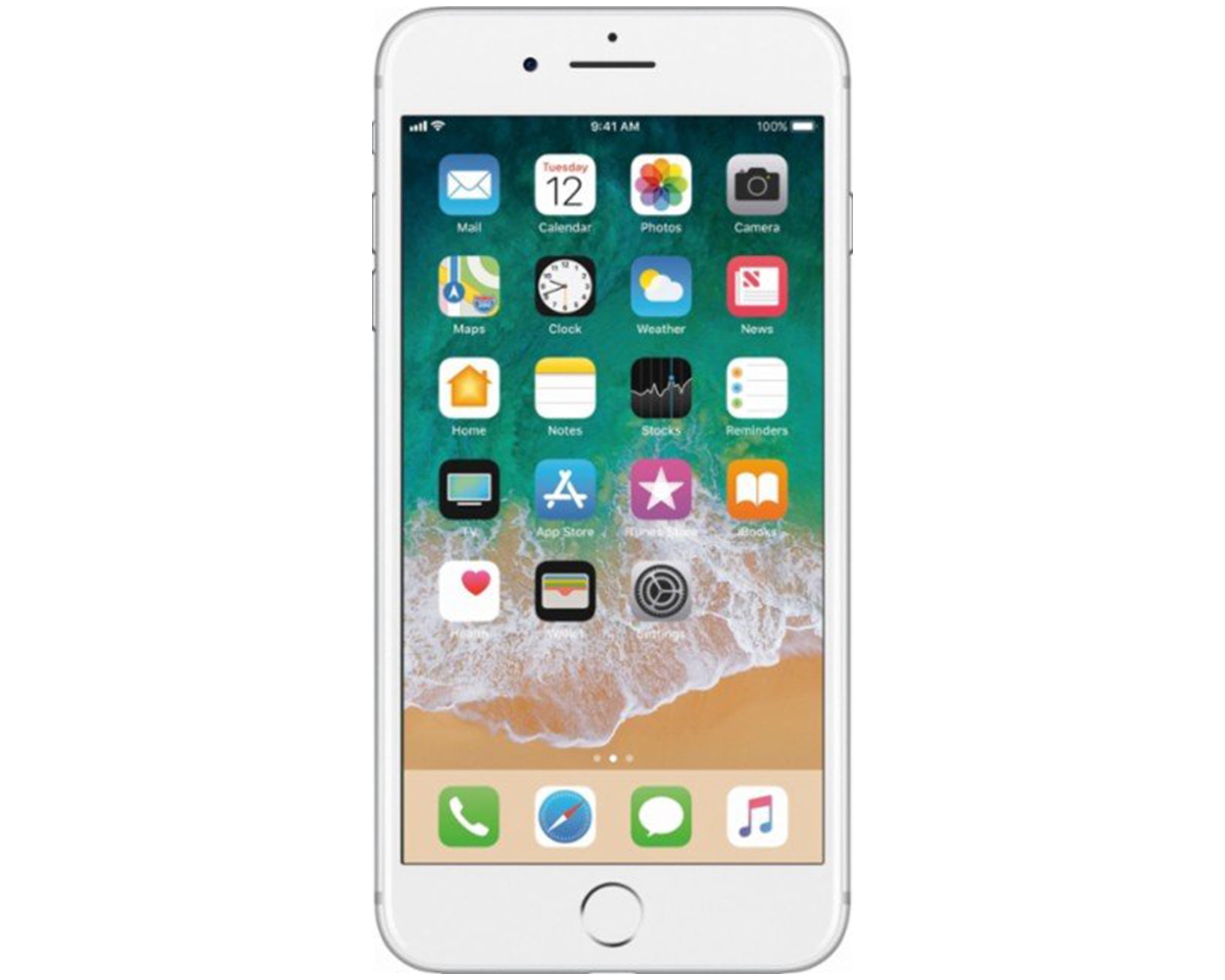 Apple iPhone 7 128GB Silver B Grade Used GSM Unlocked