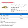 thumbnail image 2 of Water Temperature Sensor - Compatible with 1980 - 1992 Toyota Pickup 1981 1982 1983 1984 1985 1986 1987 1988 1989 1990 1991, 2 of 2