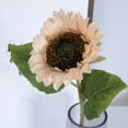thumbnail image 2 of Mdesiwst Artificial Sunflower Branch with Stem Home Wedding Party Faux Flower Floral Arrangement Indoor Outdoor Garden Decoration, 2 of 6