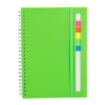 thumbnail image 3 of Paquete 20 piezas Libreta Abdala con 80 hojas de raya Con notas adheribles verde 16 x 21.2, 3 of 4