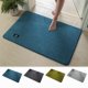 thumbnail image 1 of Alfombra de baño súper absorbente - Respaldo de goma antideslizante, lavable y suave, 50x80cm (19,7x31,5in) - Azul, gris, verde, gris oscuro, 1 of 7