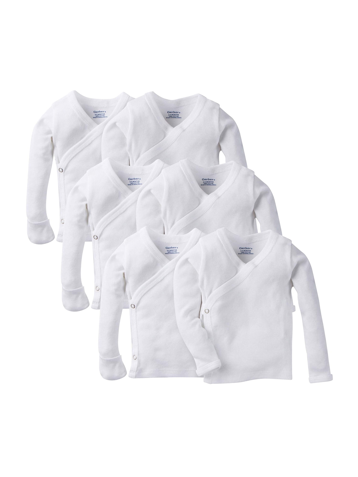 Gerber Baby Boy Or Girl Gender Neutral White Long Sleeve Side Snap Shirt With Mitten Cuffs 6 Pack Walmart Com Walmart Com,Silver Dime Worth