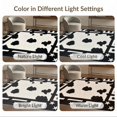 thumbnail image 7 of ODIKA 4'x6' Ultra-Soft Area Rug, Cowboy Cow Gothic Steer Motif Spotted Decorative Themed Hid Print None Washable, Bare feet friendly, Silk-Touch for Bedroom Home office, 7 of 7