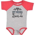 thumbnail image 3 of Inktastic My Mema Loves Me Girls Girls Baby Bodysuit, 3 of 5