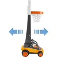 thumbnail image 5 of Fisher-Price 4-in-1 Bounce Junior Folding Electronic Basketball Set, includes 2 Basketballs, 5 of 6