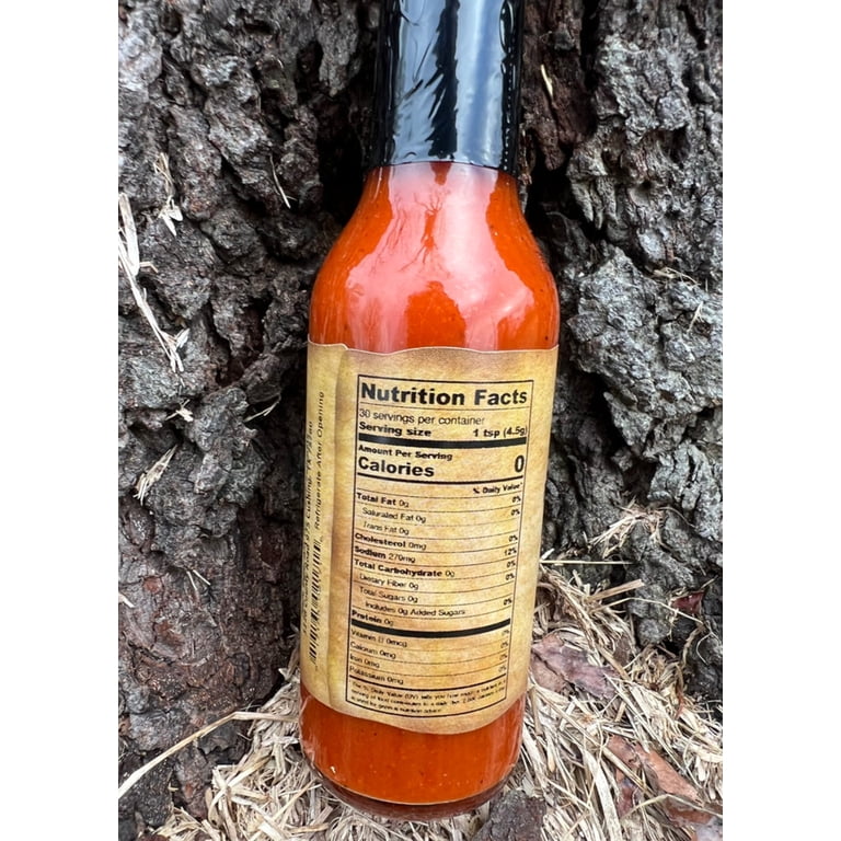 Pepper Belly Pete, Hot Sauce, Zippy-Zap, 5 oz with Red Cayenne