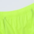 thumbnail image 5 of TANBOM Men's Sexy Thong Underpants Nylon Briefs Pack Cyan/Fluorescent Green/Black M 3-Pack, 5 of 6