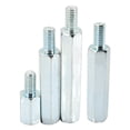 thumbnail image 4 of Blue Zinc Hex Standoff Male to Female Motherboard Rack Stud Mount Spacer Column Stainless Steel Screws Bolts Standoffs M3M4M5M6, 4 of 4