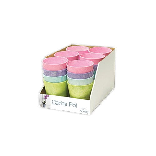 Novelty 70801 Bright Cache Pot, 5-Inch, 1 pot
