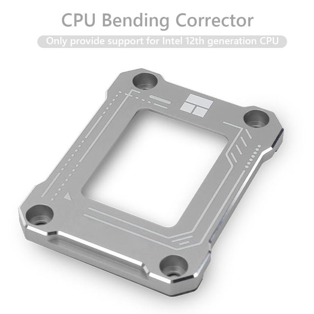 Marco LGA1700-BCF Gen 12 CPU Protector de corrección de flexión para Intel gris DQrwqpou Para estrenar