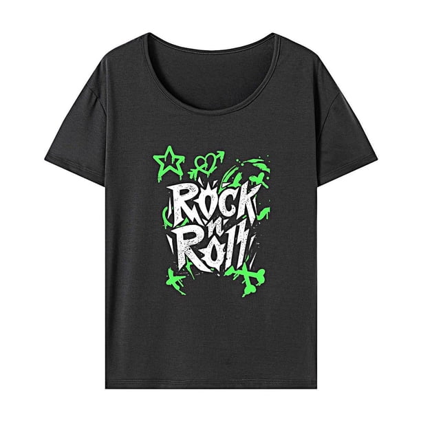 Camiseta para mujer, trajes de verano, camiseta ligera con cuello redondo para uso diario en la calle Gris